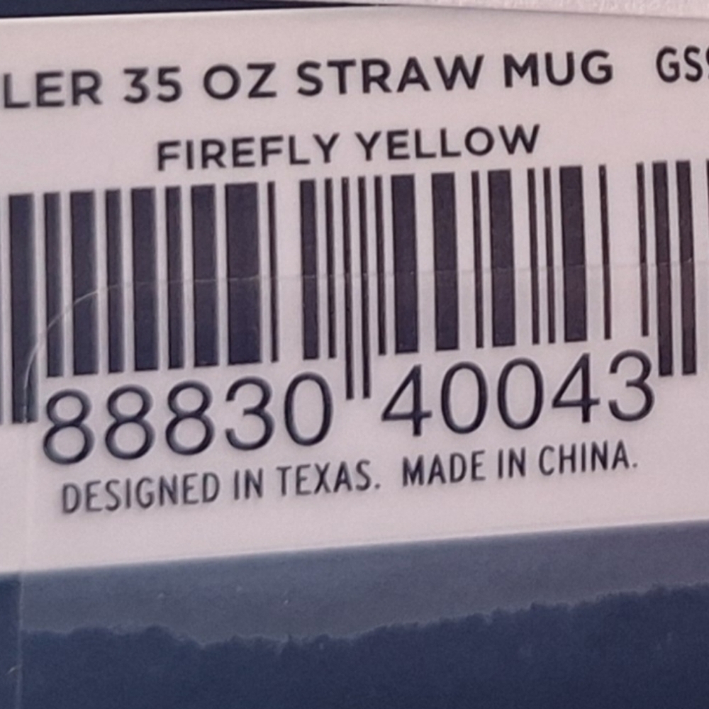 YETI Rambler 35 oz Mug with Straw Lid | Limited Edition in Firefly Yellow - Picture 3 of 5
